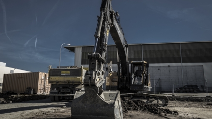 Baustelle Zentralwäscherei Zürich